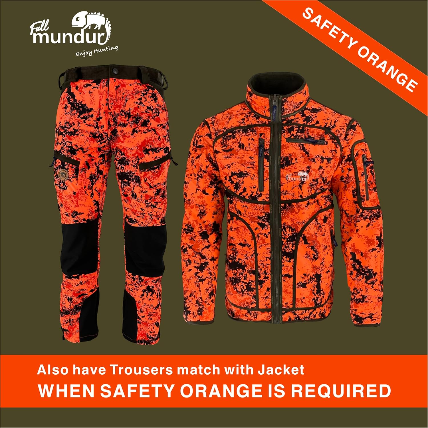 FAF × Sound Sports / Camo Jacket & Pants Green Color Wholesale Custom Camouflage Tactical Uniform